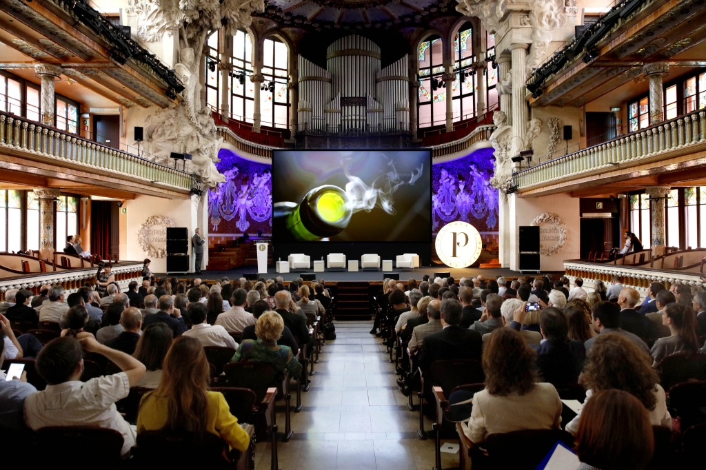 El Palau de la Música de Barcelona ha sido el escenario elegido por el CRDO para la puesta de largo del Cava de Paraje Calificado.