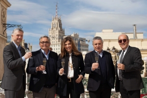 Juanma Bellver, Siscu Martí, Xandra Falcó, Quim Vila y Fernando Gurucharri.