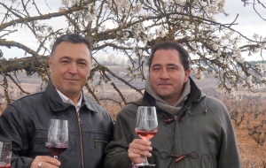 Desiderio Sastre y José Carlos Álvarez, dtor. gral y enólogo de Viña Vilano.