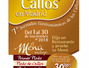 Mes de los callos, cartel